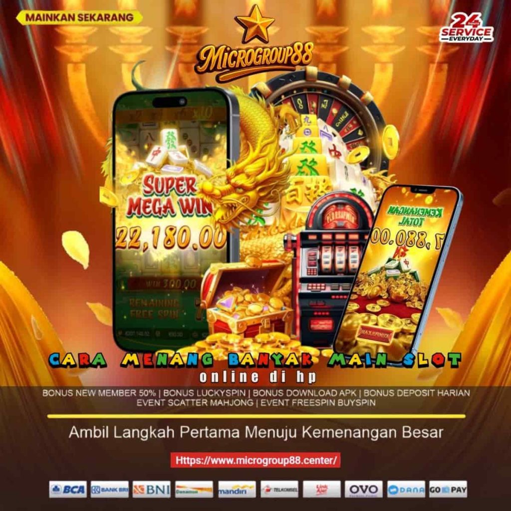cara menang banyak main slot online di hp