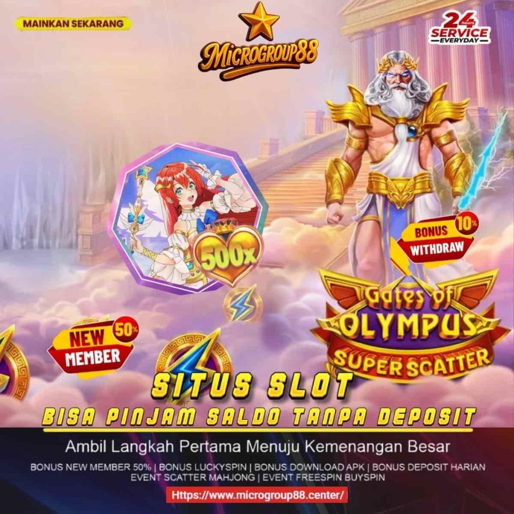 situs slot bisa pinjam saldo tanpa deposit